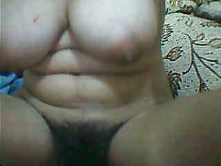 Asian Girl comport oneself her hairy pussy and obese confidential on webcam